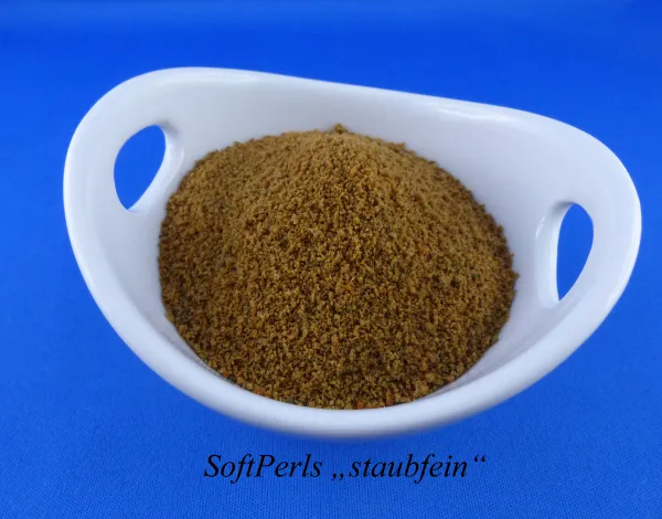 SoftPerls Natural Aufzuchtfutter für kleine Buntbarsche in staubfein
